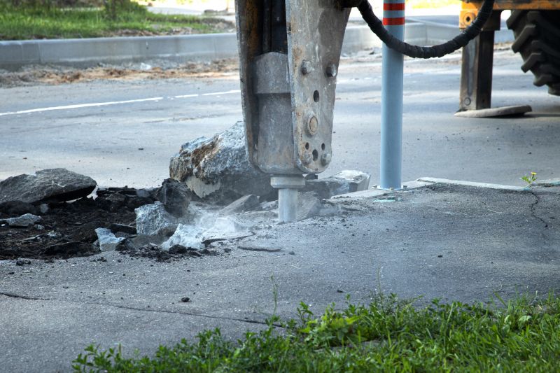 Concrete Pavement Demolition